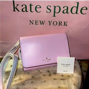 ♠️KATE SPADE KERRI SMALL FLAP WALLET CROSSBODY NWT